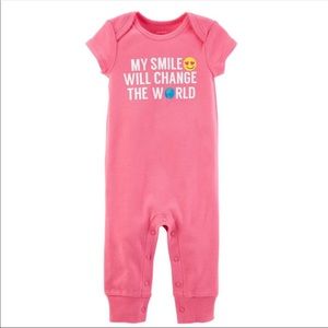 Baby girl jumpsuit onesie 3 months Carter’s